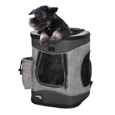 Tirrinia Pet Backpack Carrier for Small Cats Dogs Two Sided